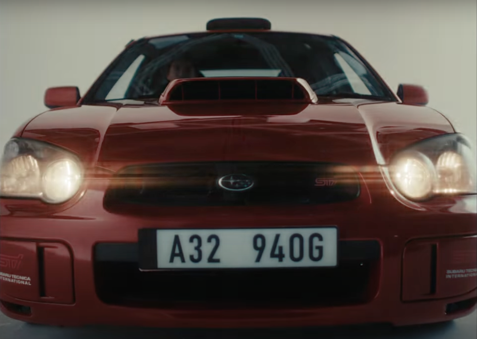 Screenshot from the 'I'm In Love (Subaru)' music video